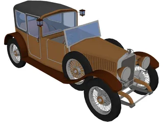 Hispano-Suiza 3D Model