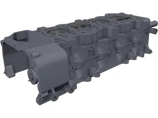 Nissan CR14DE Cylinder Head 3D Model