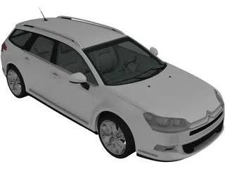 Citroen C5 Tourer (2011) 3D Model