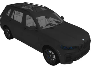 BMW X7 (2019) 3D Model