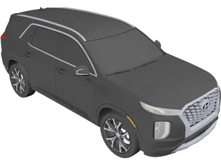 Hyundai Palisade (2020) 3D Model