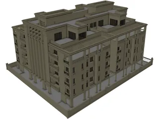 Hotel 3D Model