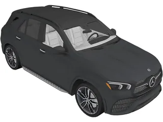 Mercedes-Benz GLE580 (2020) 3D Model