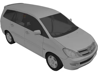 Toyota Innova (2010) 3D Model