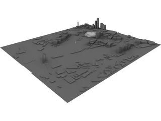 Melbourne Docklands 3D Model