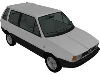 Alfa Romeo Z33 Free Time Prototype (1984) 3D Model