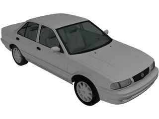 Nissan Tsuru (2004) 3D Model