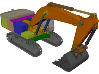 Caterpillar 390F 3D Model