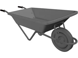 Wheelbarrow 3D Model