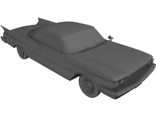 Chrysler Saratoga Hardtop Coupe (1960) 3D Model