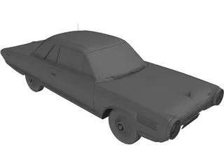 Chrysler Turbine Car (1963) 3D Model