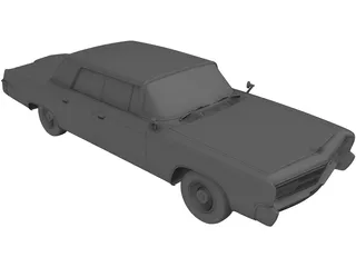 Chrysler Crown Imperial (1965) 3D Model