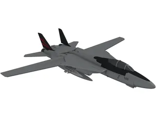 F-14B 3D Model