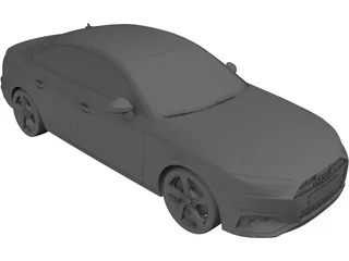 Audi A4 (2020) 3D Model