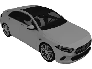 Mercedes-Benz A35 AMG Sedan (2020) 3D Model