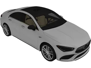 Mercedes-Benz CLA35 AMG  (2020) 3D Model