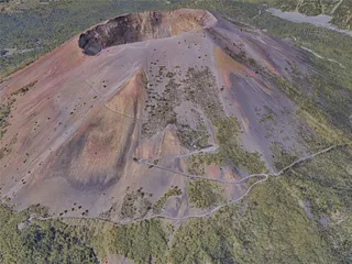 Mount Vesuvius, Naples, Italy (2020) 3D Model