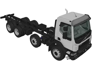 Volvo VM 270 Chassis 3D Model