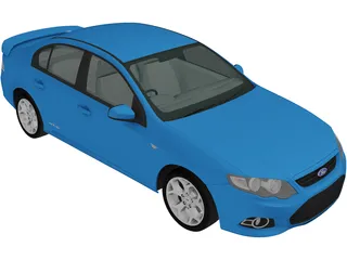 Ford Falcon XR6 (2011) 3D Model