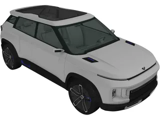 Geely Icon 3D Model