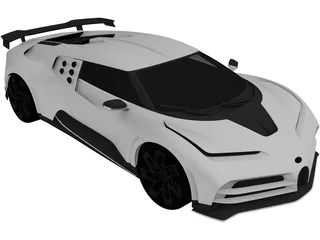 Bugatti EB110 Homage (2019) 3D Model
