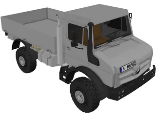 Mercedes-Benz Unimog 3D Model