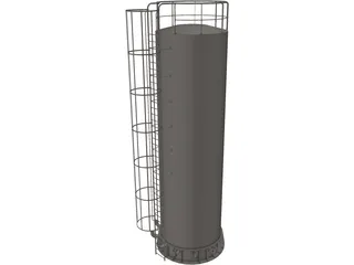 Storage Tank 3D Model