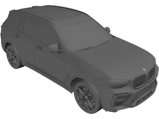 BMW X3 Competition (2020) 3D Model