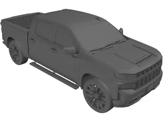 Chevrolet Silverado (2020) 3D Model