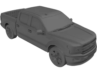 Ford F-150 (2019) 3D Model