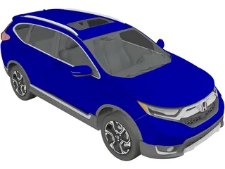 Honda CR-V Touring (2020) 3D Model