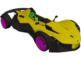 Bac Mono 3D Model