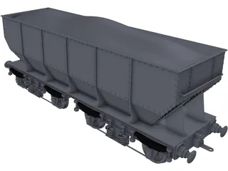 Gresley Coal Wagon 3D Model