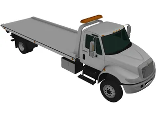 International DuraStar Tow Truck (2002) 3D Model