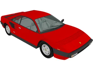 Ferrari Mondial (1980) 3D Model