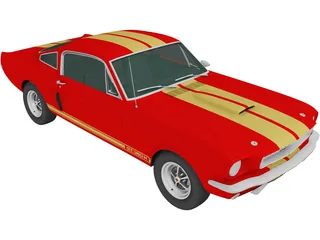 Ford Mustang GT350 (1969) 3D Model