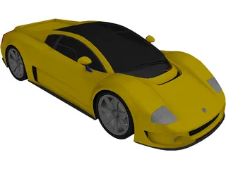 Volkswagen W12 Syncro (1997) 3D Model