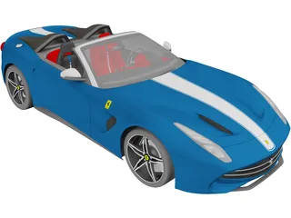 Ferrari F60 America (2015) 3D Model