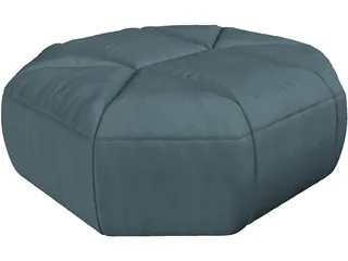 Cloud Pouf 3D Model