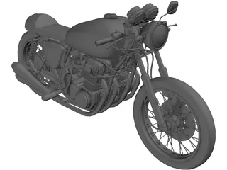 Honda CB750 3D Model