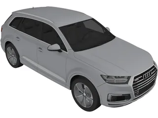 Audi Q7 (2016) 3D Model