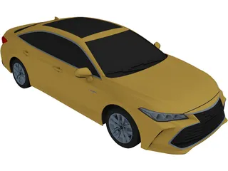 Toyota Avalon (2018) 3D Model