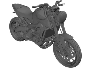 Motorbike 3D Model