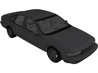 Chevrolet Impala SS (1996) 3D Model