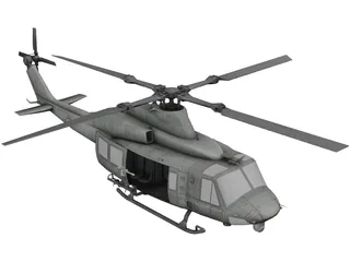 Bell UH-1Y Venom 3D Model