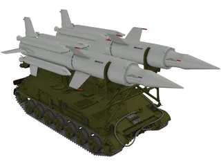 SA-4 Ganef 3D Model