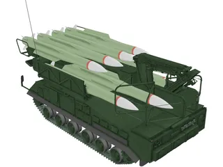 SA-11 Gadfly TEL 3D Model