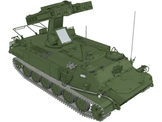 SA-13 Gopher 3D Model