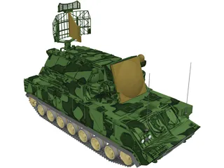 SA-15 Tor-M1 3D Model