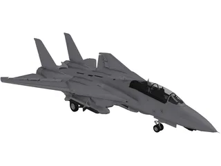 Grumman F-14D Super Tomcat 3D Model